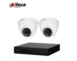 Dahua HAC-B1A21P 2Pcs Camera Package