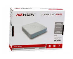 Hikvision DS-7104HGHI-K1 4-Ch 1080p Lite Mini 1U H.265 DVR