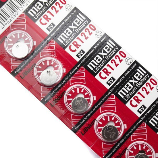 Maxell CR1220 Lithium 3v Battery