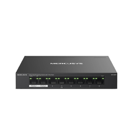 Mercusys MS108GP 8-Port Gigabit PoE Desktop Switch