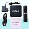 Micom Android Tv Box With Voice Control Remote 