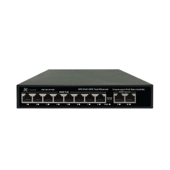 XTREME X100-8FP2N 8-port Unmanaged POE Switch