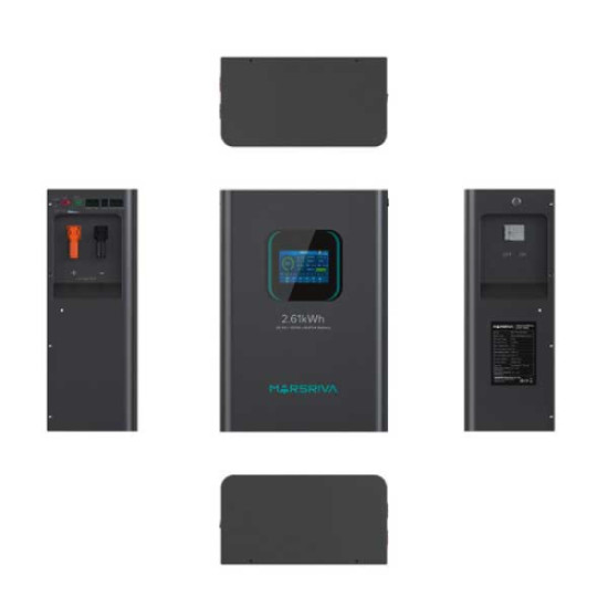 Marsriva MR-LFP24-100-WMD 2.61kWh Wall-Mount Battery