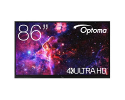 Optoma 3863RK 86 inch 4K Interactive Flat Panel Display