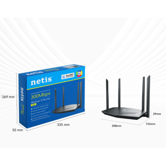 Netis NW4 300Mbps single band Wifi Router