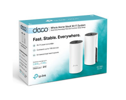TP-Link Deco M4 AC1200 Dual-Band Mesh Router (2 Pack)