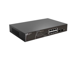 Ruijie RG-ES110FG-P 8-Port 10/100 Mbps Unmanaged PoE Switch