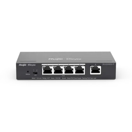 Ruijie RG-ES205GC-P 5-Port Gigabit Smart PoE Switch