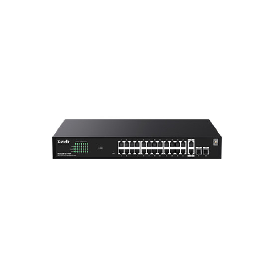 Tenda TEG2228P-24-410W 24-Port Gigabit PoE Switch with 2 SFP