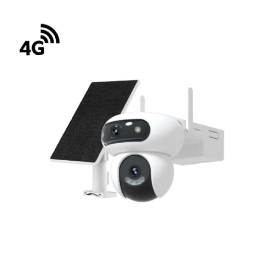 EZVIZ HB90x Dual 2K+ 4G Camera With 8W Solar Panel